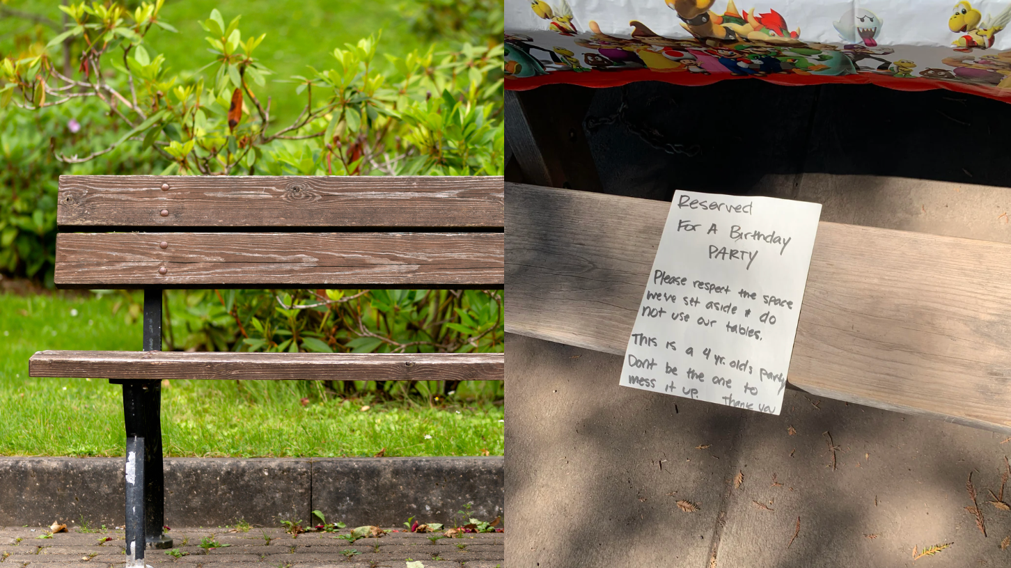 ‘Entitled’ Parents Blasted for Leaving Reserved Public Park Table Unattended for Hours