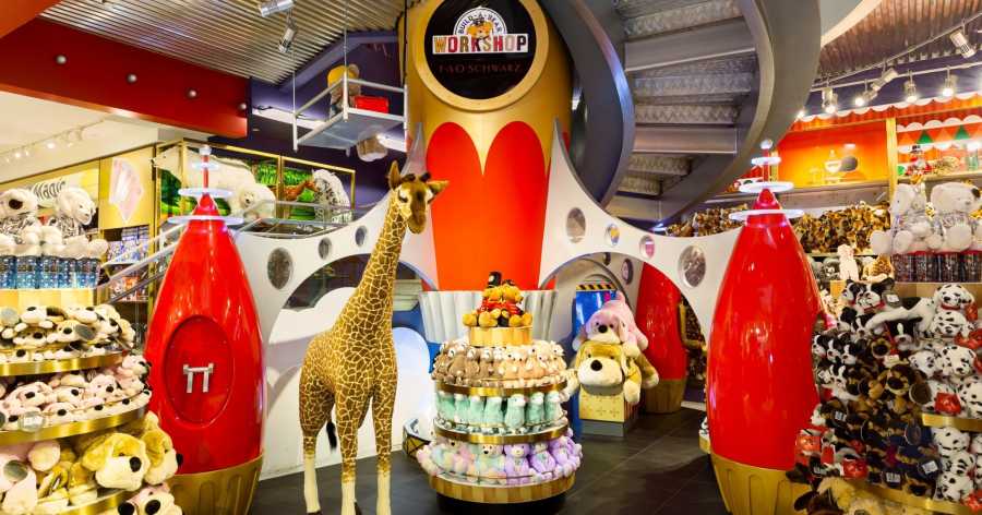 Here's Your Chance to Have a Sleepover at Legendary Toy Store FAO