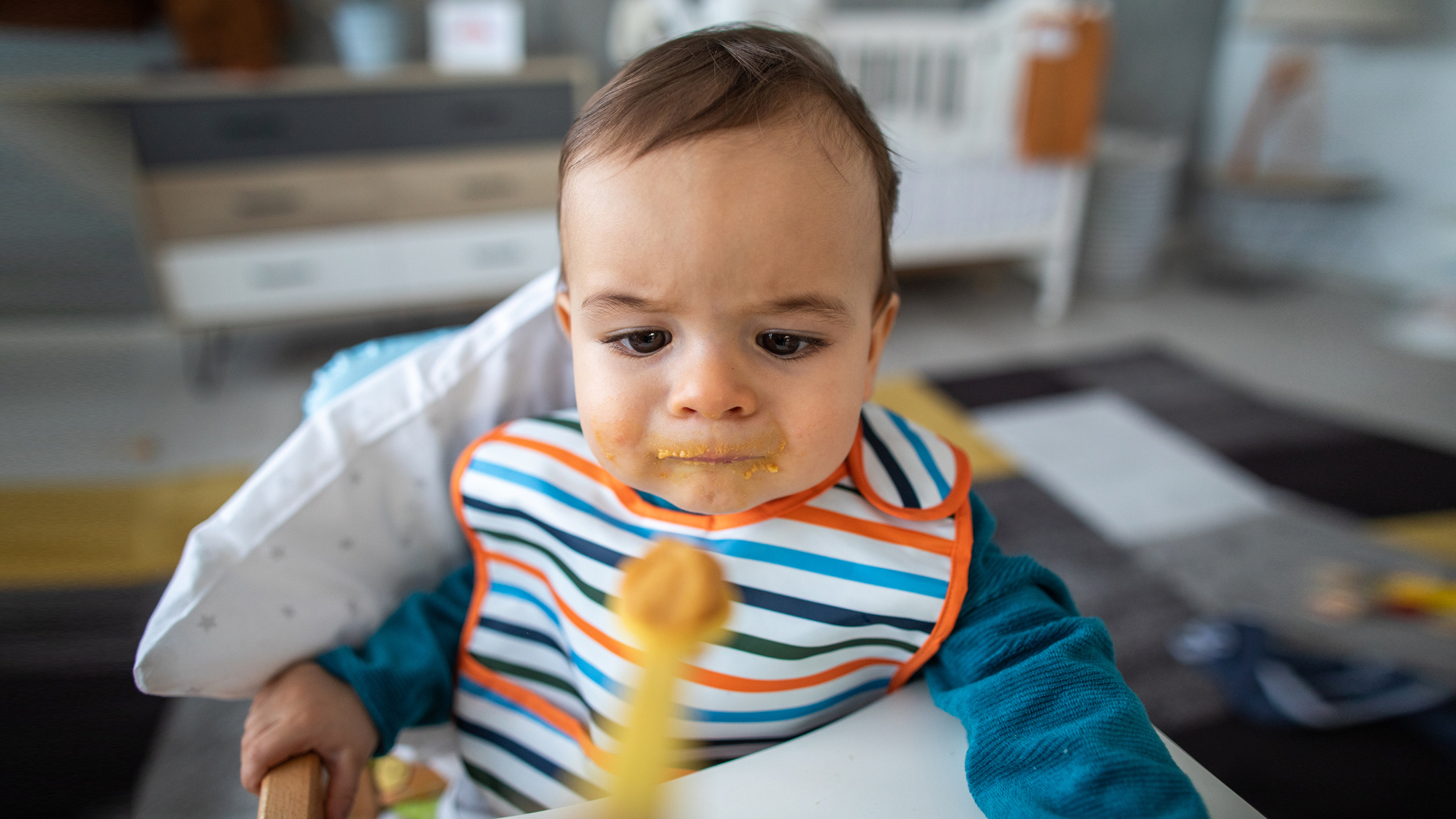 Introducing Solids to Baby + My Approach - Eating Bird Food