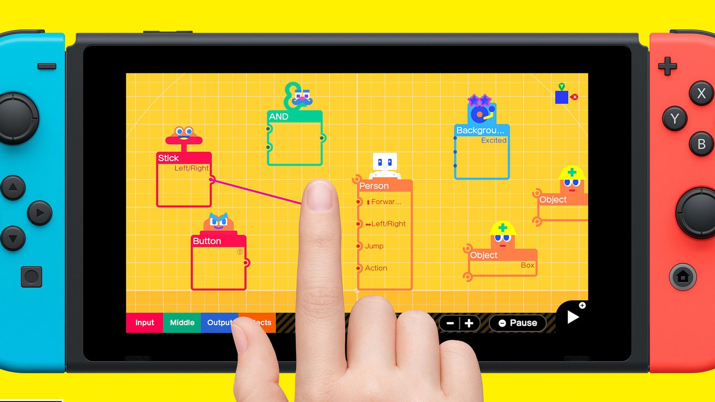 Nintendo Game Builder Garage teaches kids game design - CNET