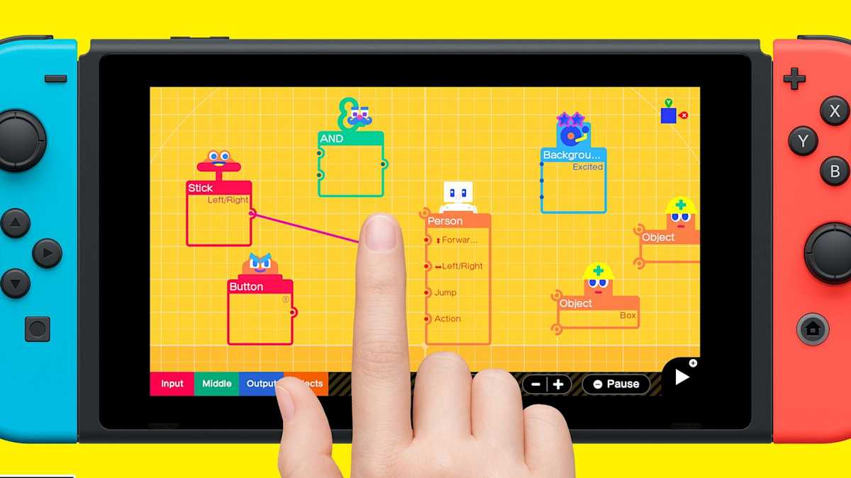 Nintendo s Game Builder Garage Lets Kids Make Their Own Video