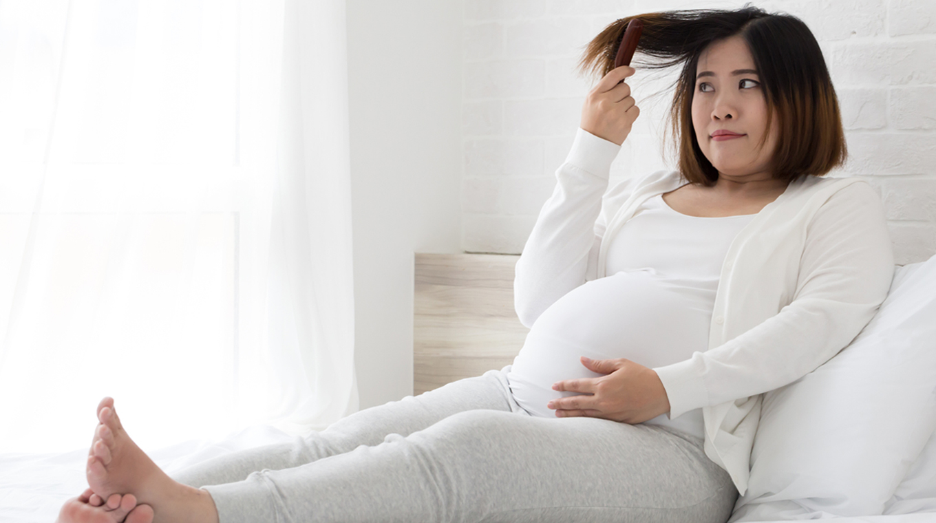 can you dye hair while pregnant