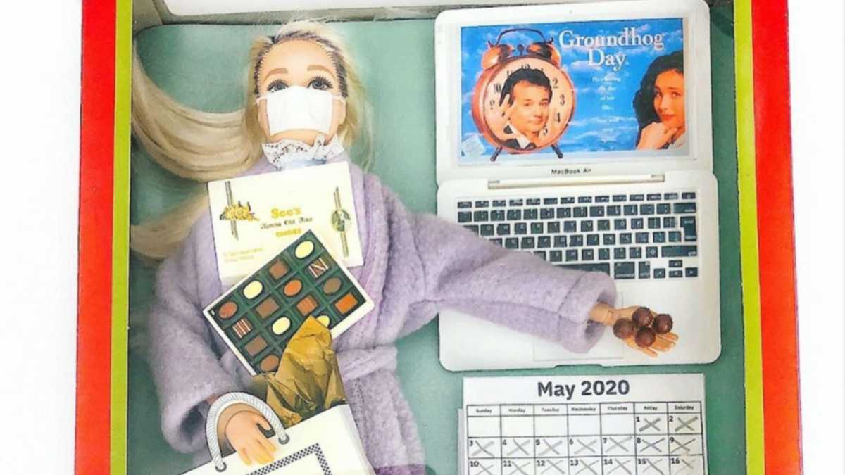 Grandma Creates Hilarious 'Quarantine Barbie' Collection
