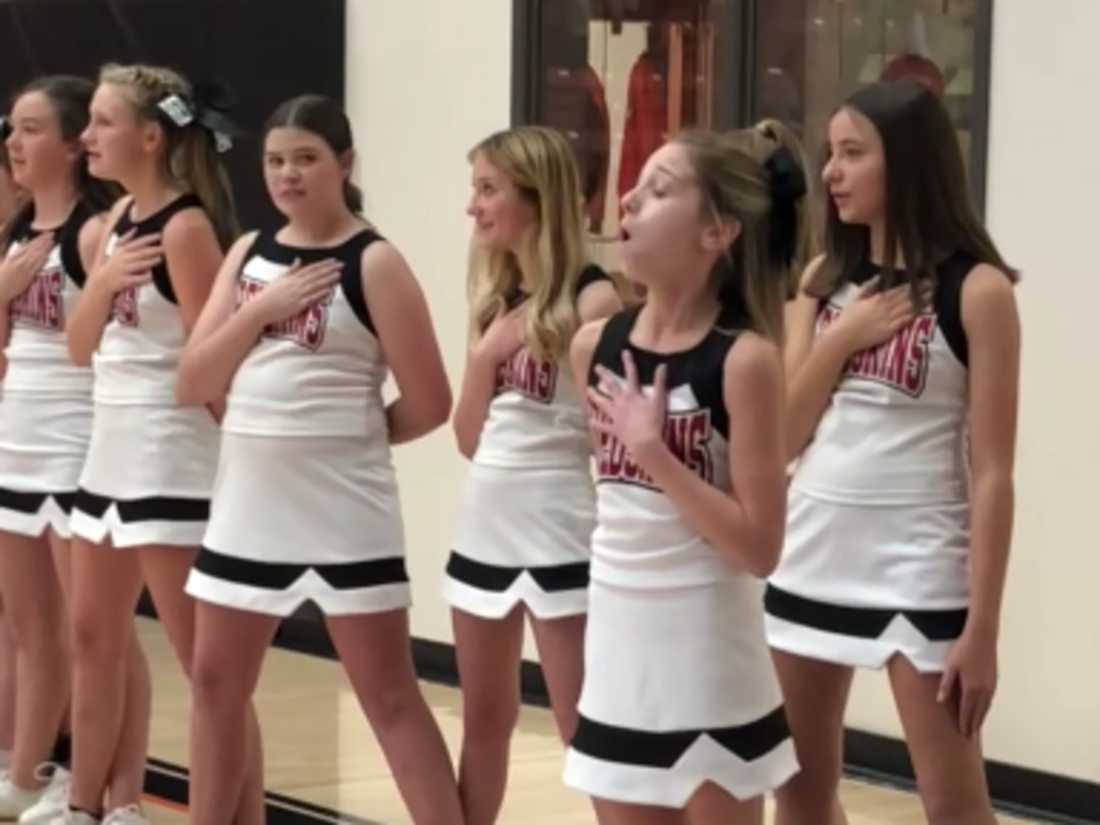 12-Year-Old Girl Saves the Day When a Glitch Almost Silences the National  Anthem
