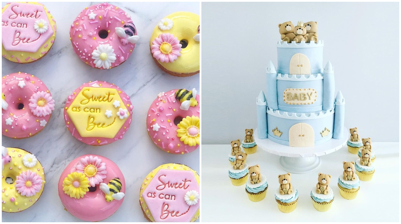 16 Super Adorable Baby Shower Desserts Mom Com   Babyshowerdesserts Social 