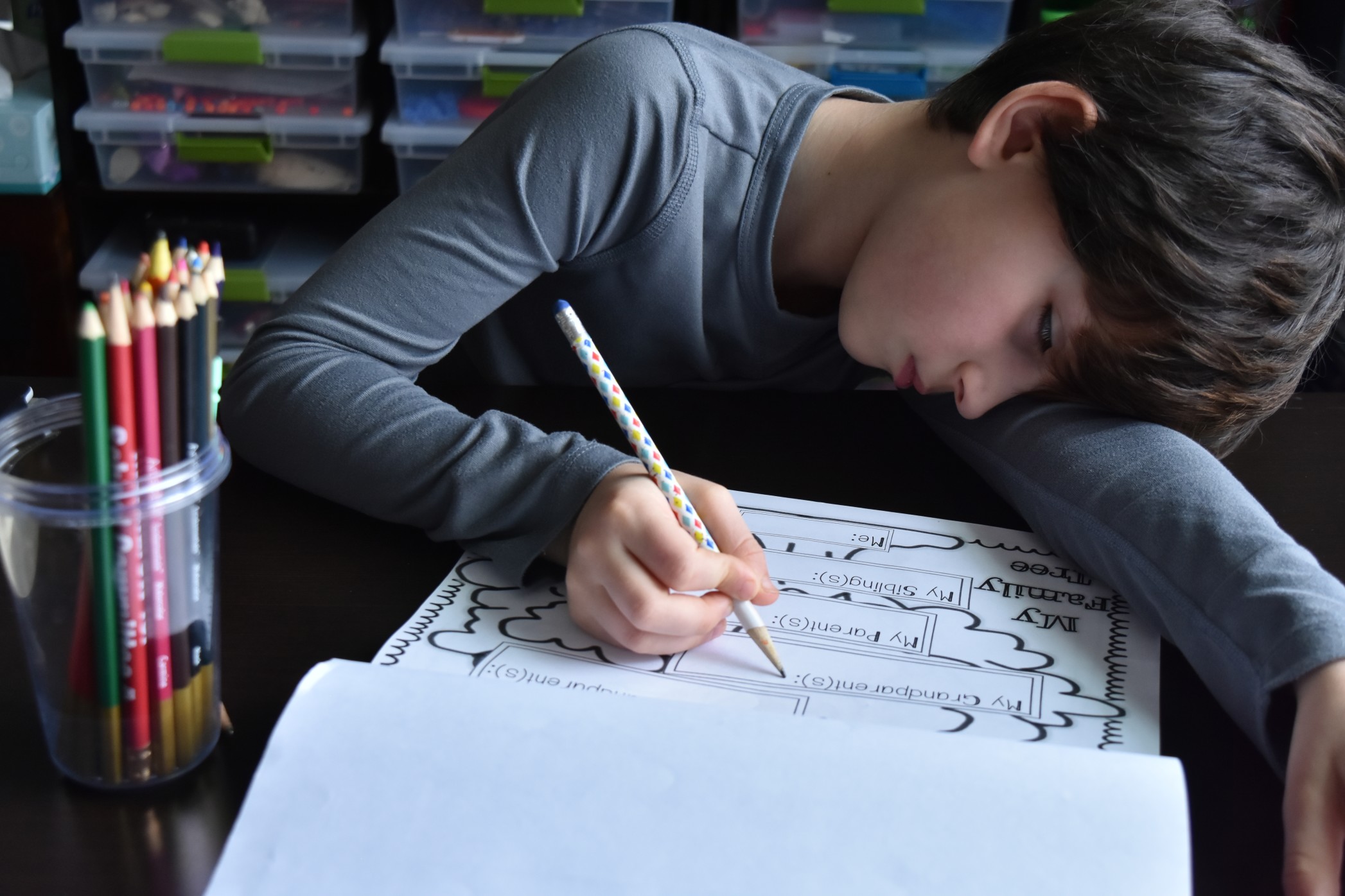 Homework statistics image