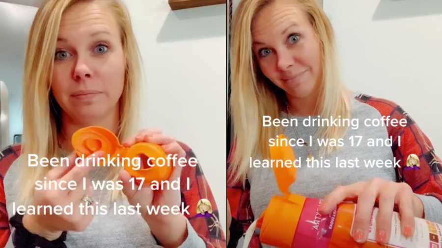 Mom Shares Coffee Creamer Hack on TikTok and It's Blowing