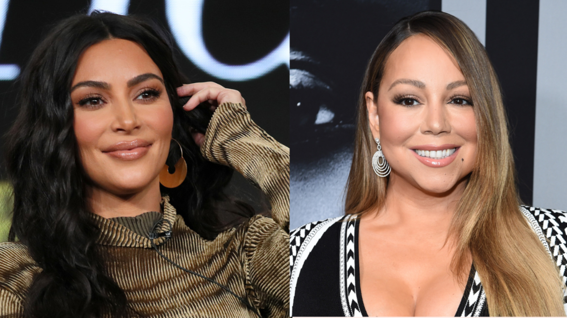 Kim Kardashian & Mariah Carey Team Up With Their Daughters for Viral