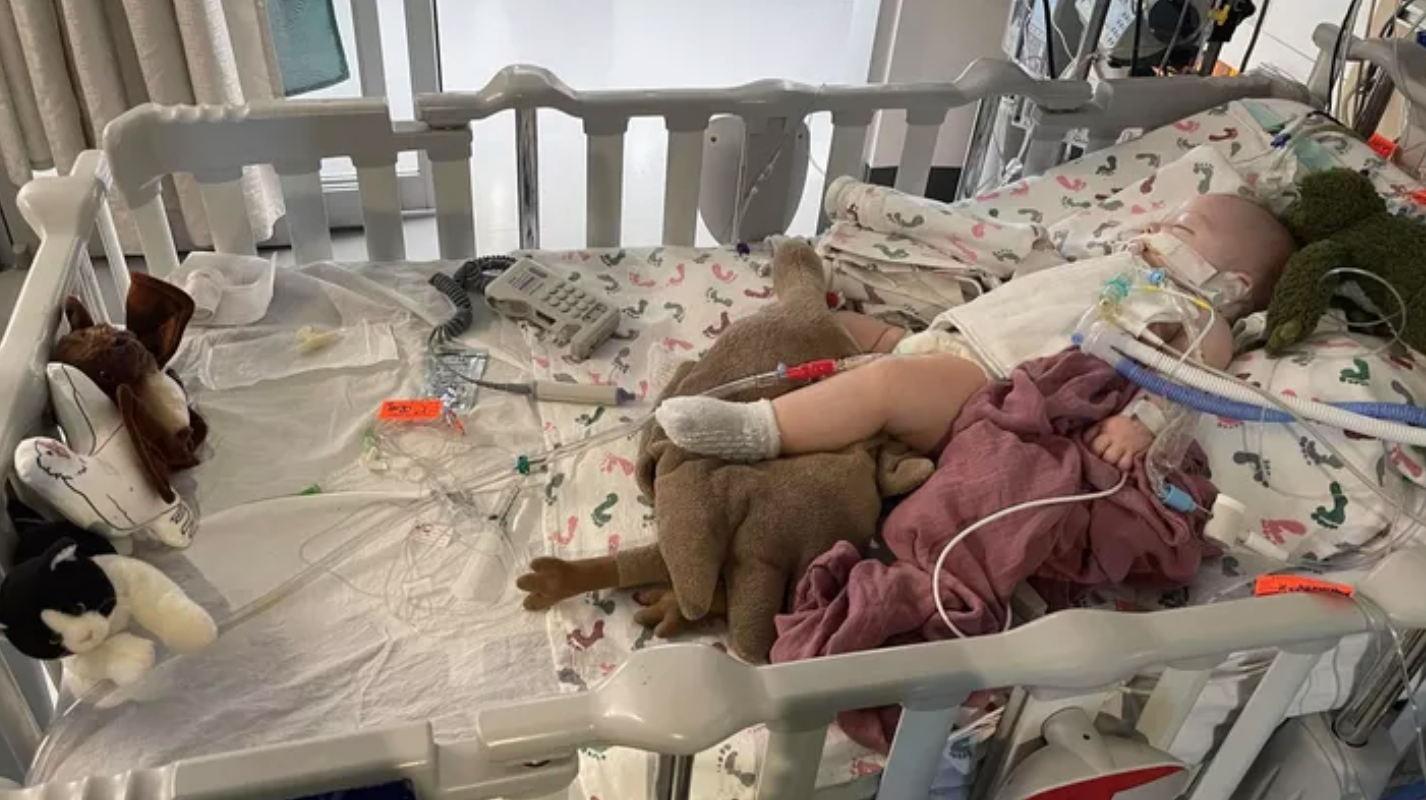 Kennedy Jane in PICU
