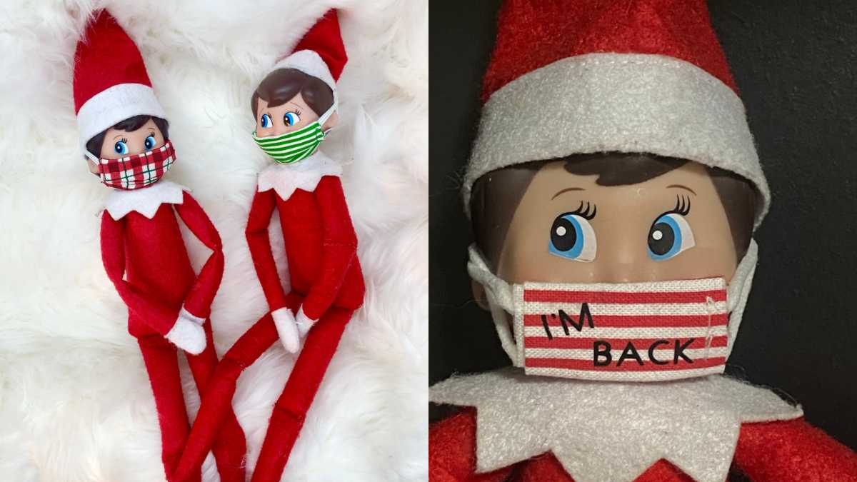 People Are Now Selling Elf on the Shelf Face Masks, Because ... 2020 |  Mom.com
