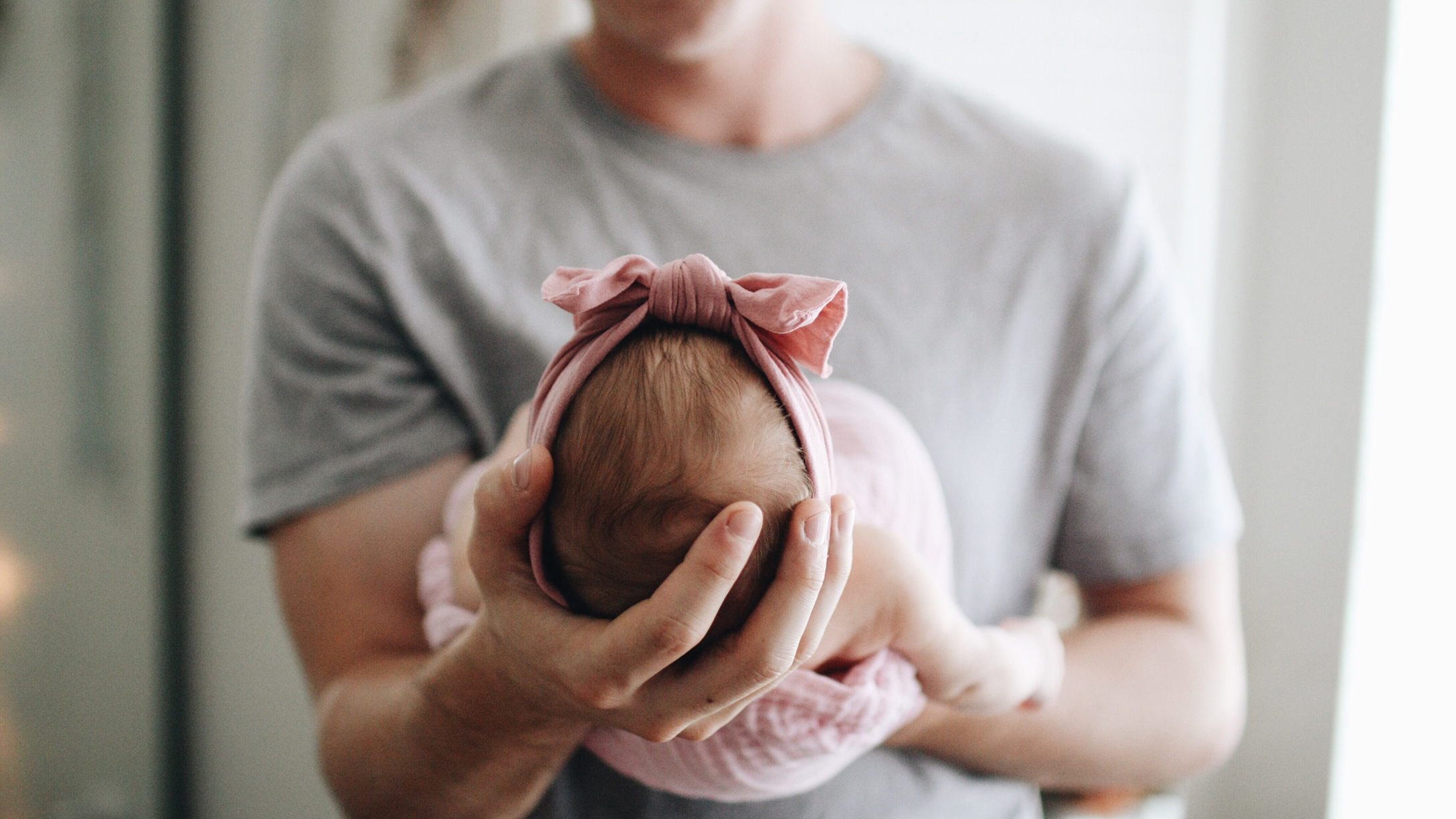 dressing a newborn