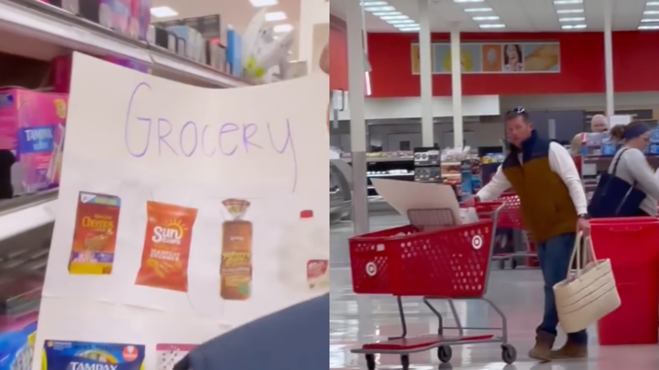 Wife Makes FoolProof Grocery List for Husband Before Sending Him Off