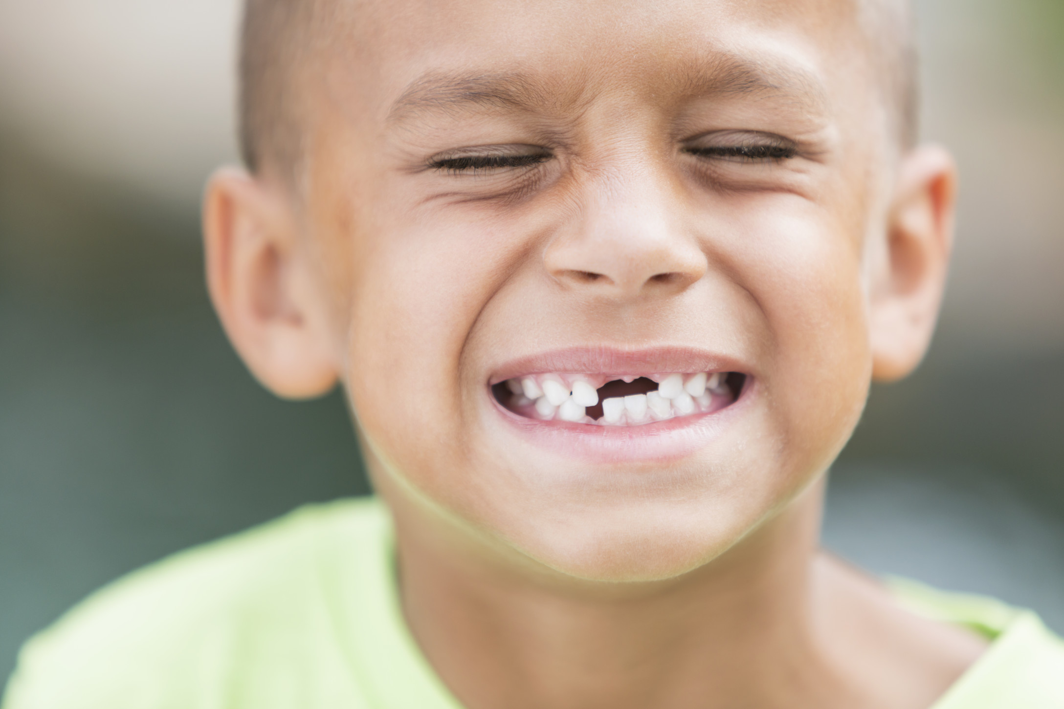 losing first tooth