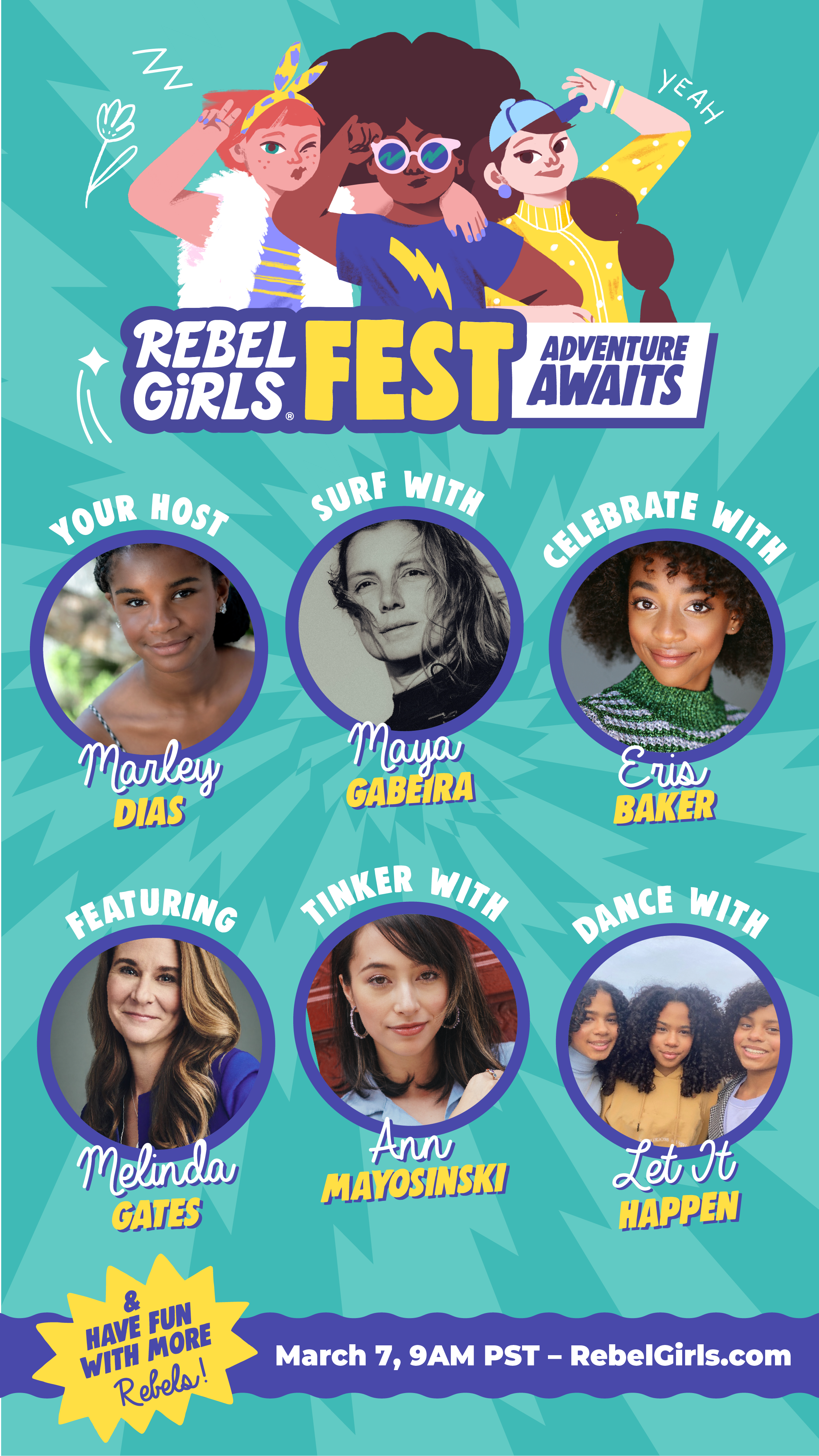 'Rebel Girls' Kicks Off Interactive Virtual Event in Honor of