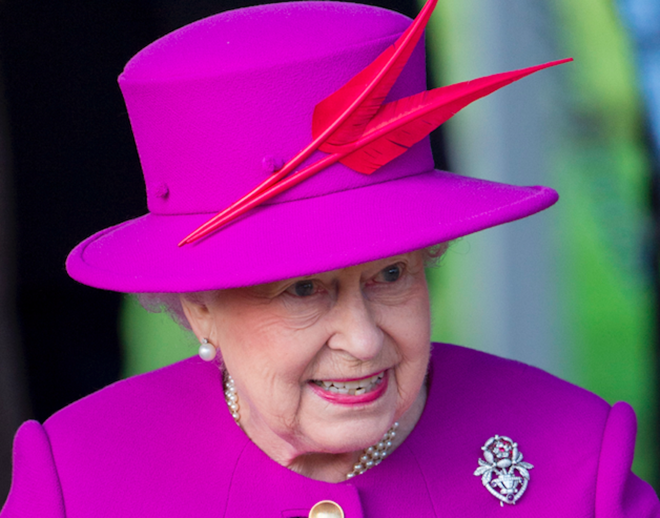 Queen Elizabeth Attends a Double Christening for 2 of Her Royal Great