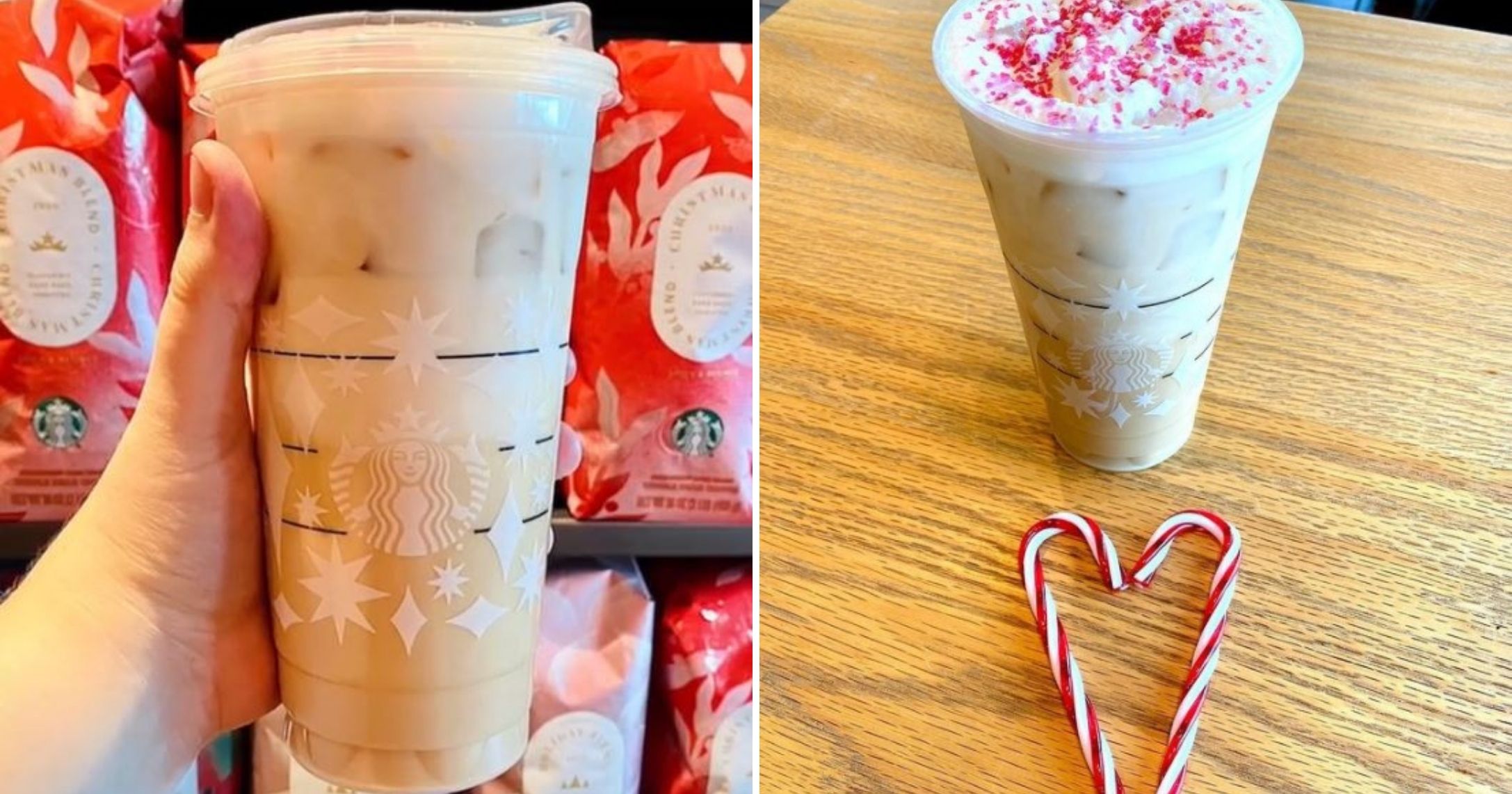 This Peppermint Sweet Cream Cold Brew Off The Starbucks Secret Menu Is  Christmas In A Cup