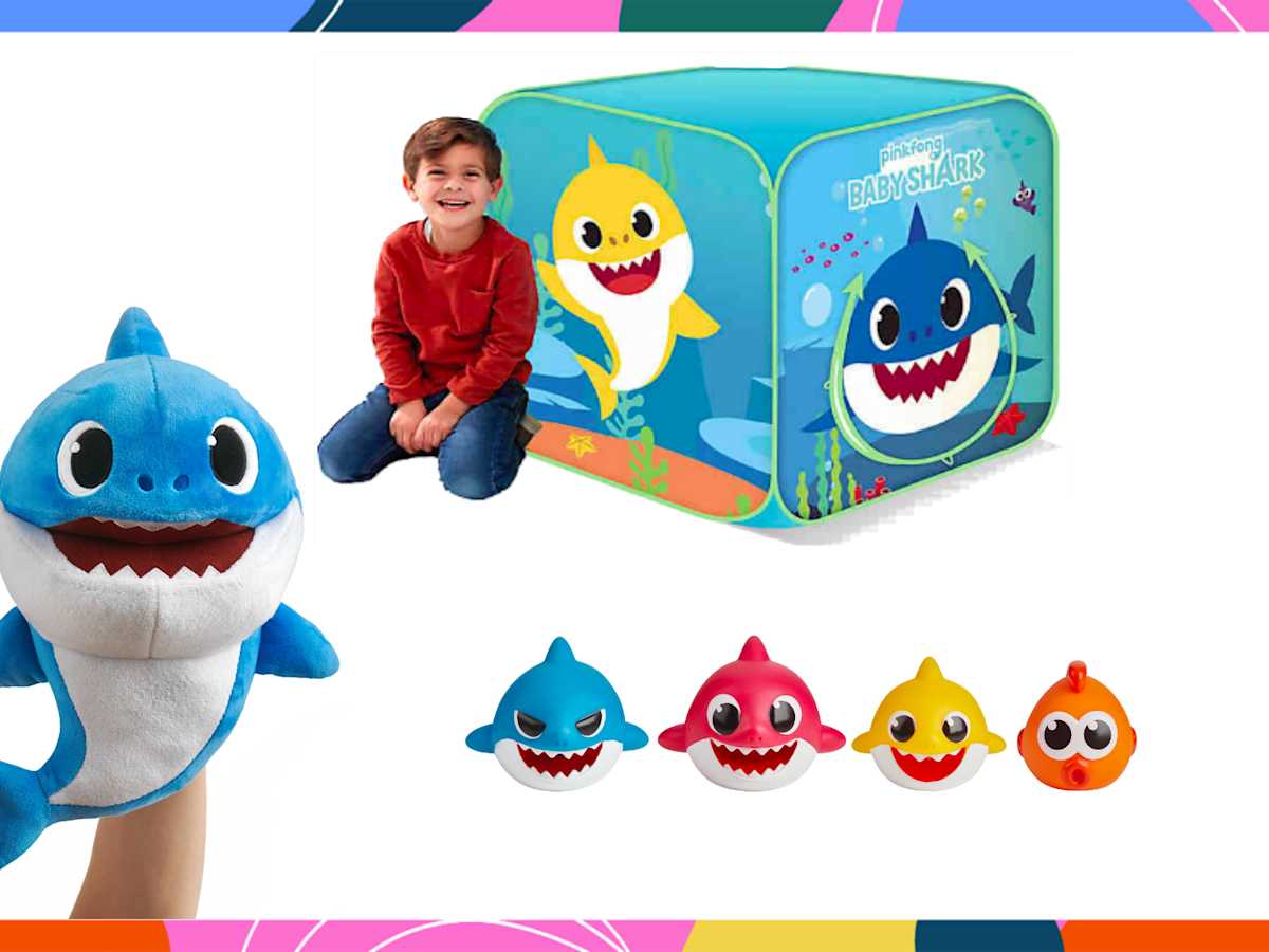Baby shark singing plush top target