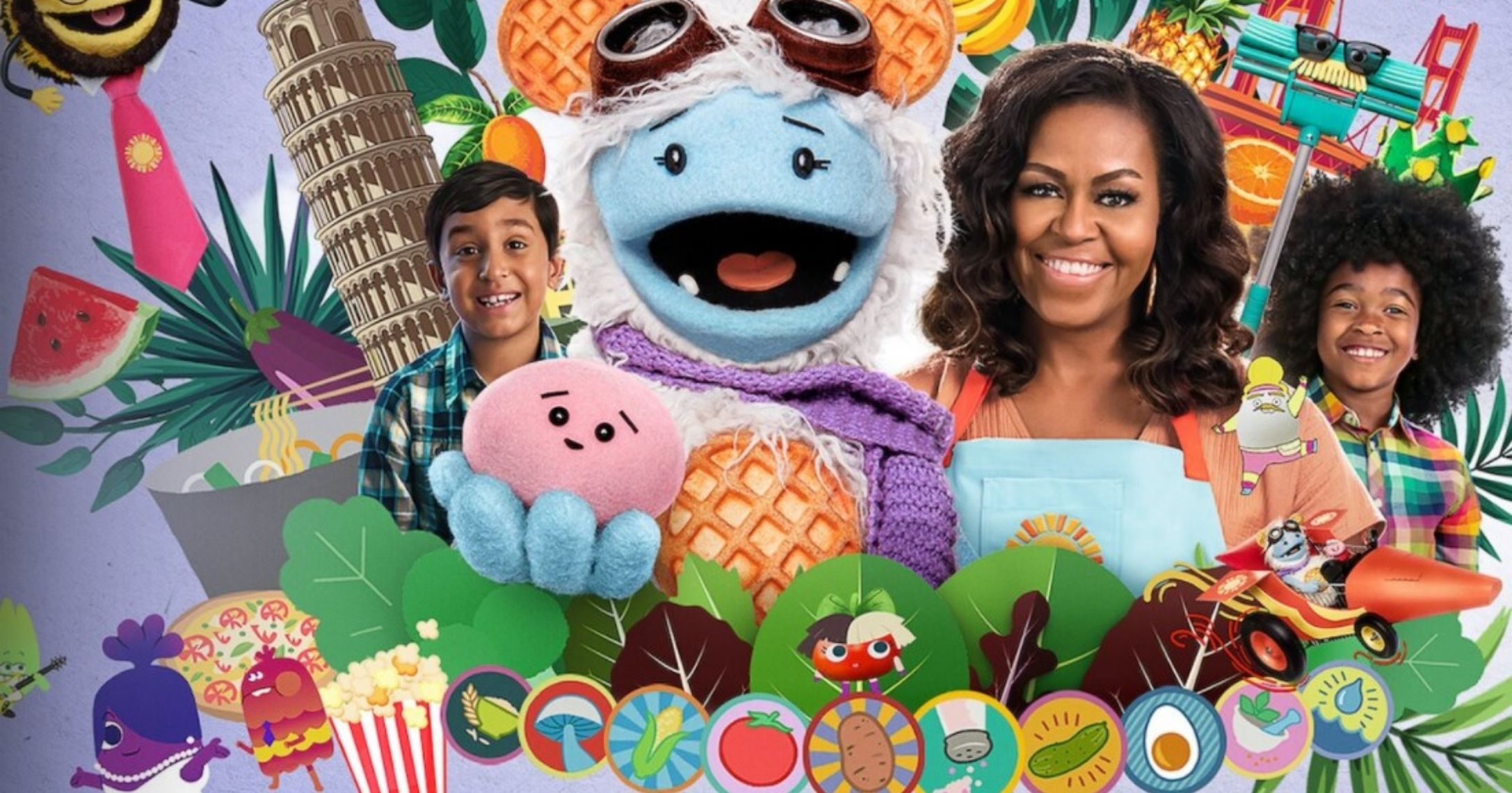 Michelle Obama's New Show 'Waffles + Mochi' Might Be the Answer for