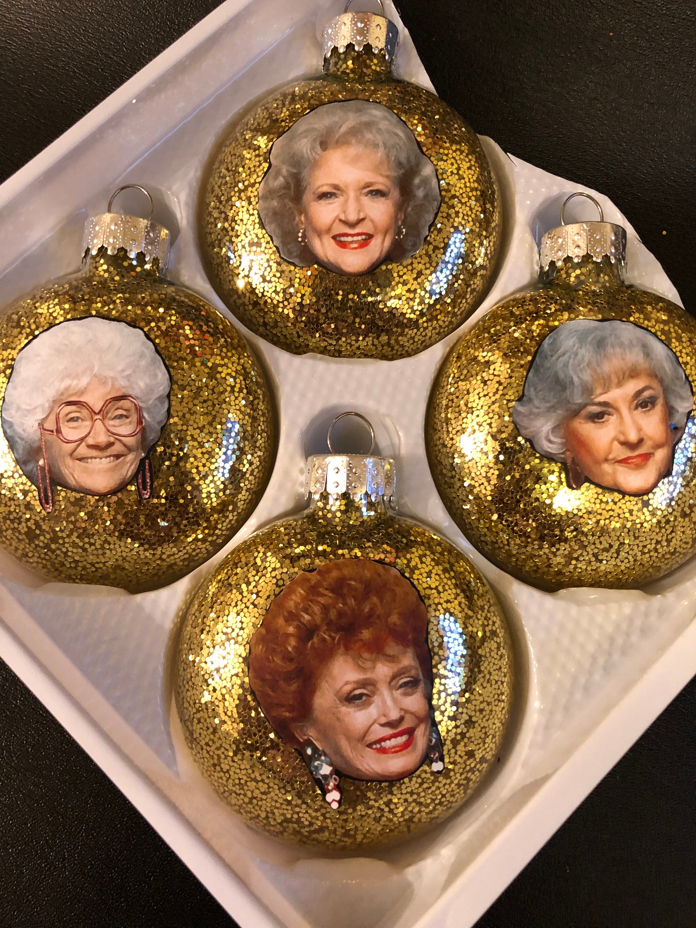 golden girl ornaments