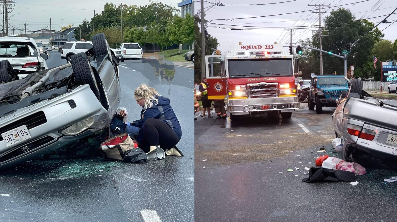 Pregnant Maryland Firefighter Rescues Woman In Crash