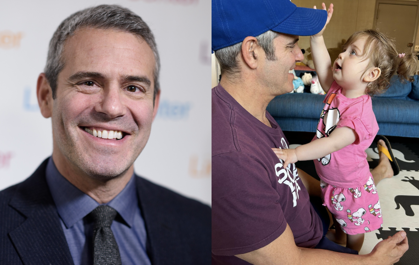 Andy Cohen Questions if He Can Take Baths With Daughter Lucy