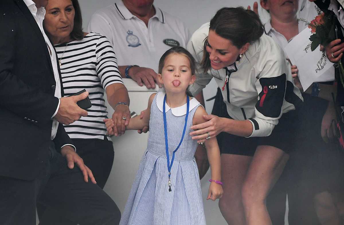 Princess Charlotte Is Obsessed With Her Toy Tiara Mom Com Princess Charlotte Is Obsessed With Her Toy Tiara Mom Com