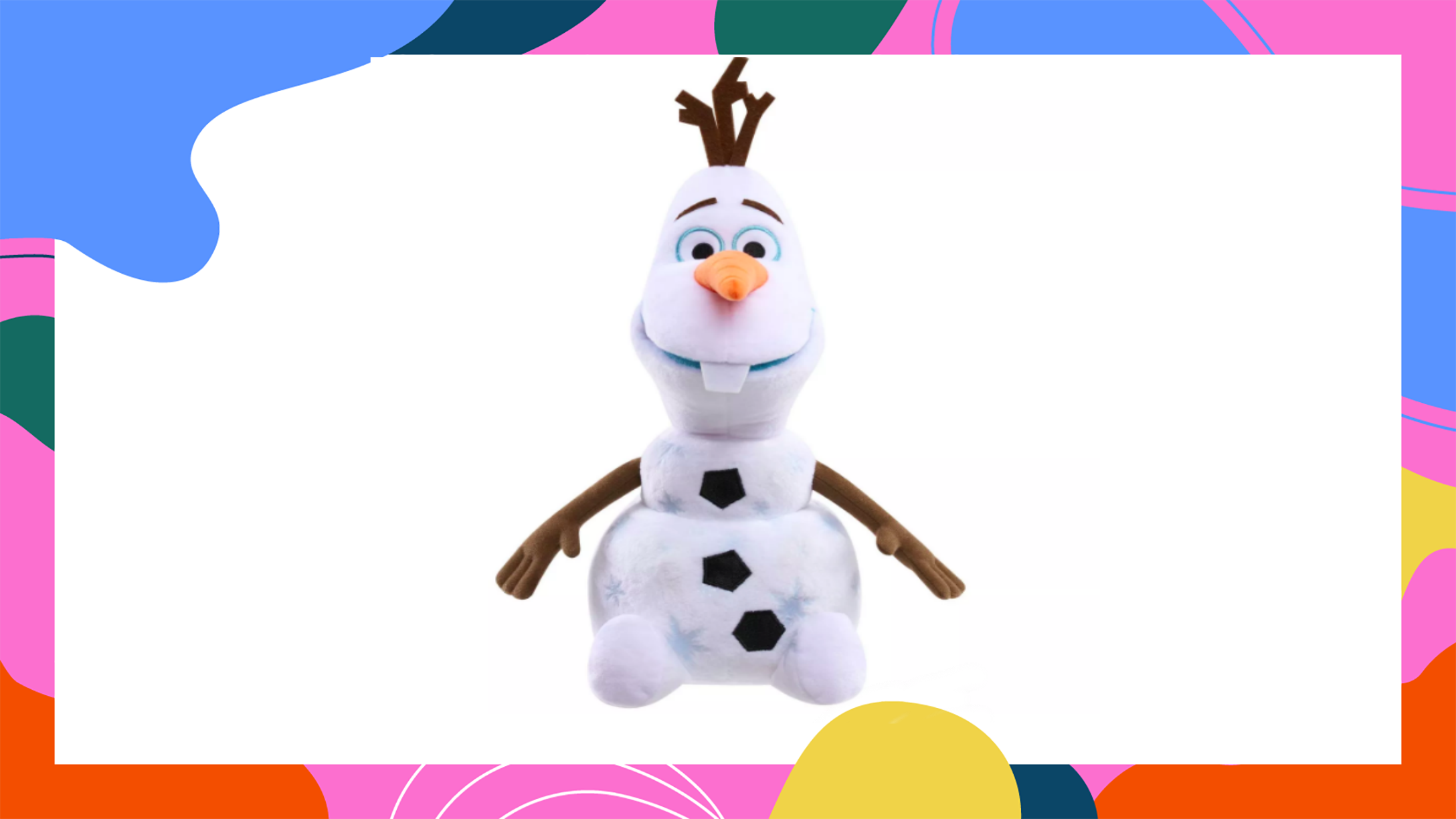 olaf singing teddy