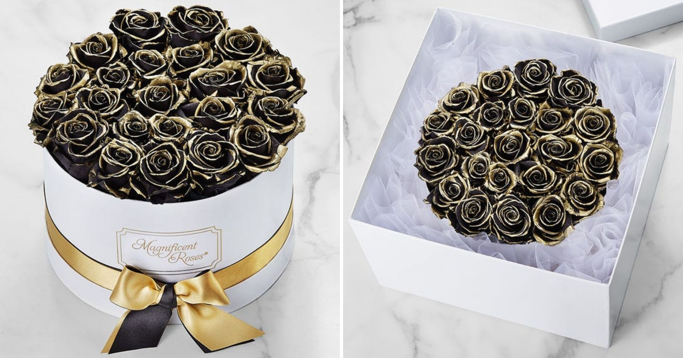 Gold-Kissed Black Roses Are the Flowers We Didn't Know We Needed This  Valentine's Day | Mom.com