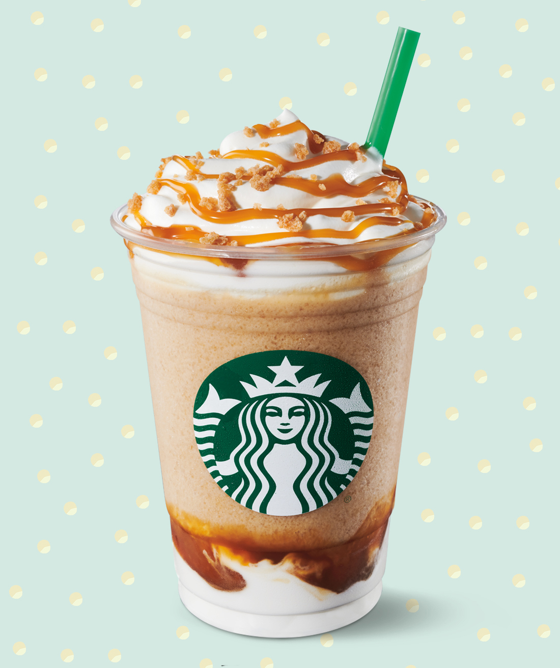 starbucks caramel ribbon crunch caffeine