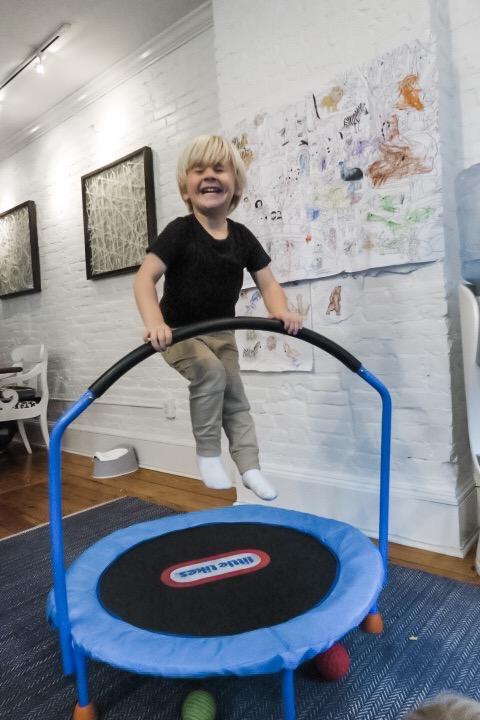 little tikes trampoline with handle