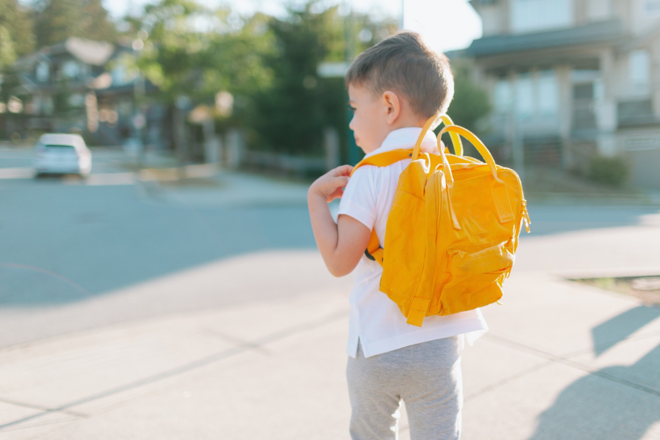 backpack kid boy