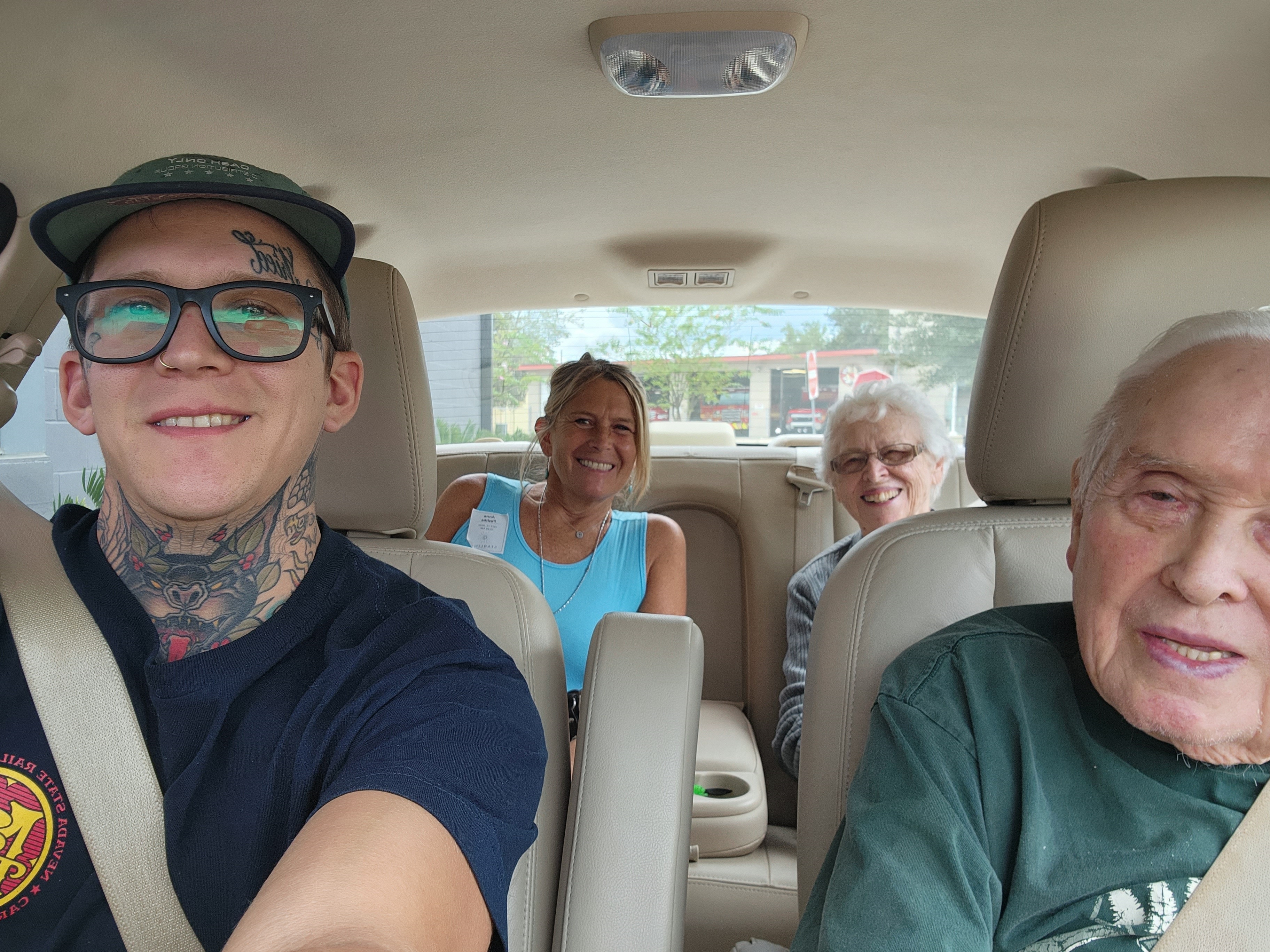 Anne with family