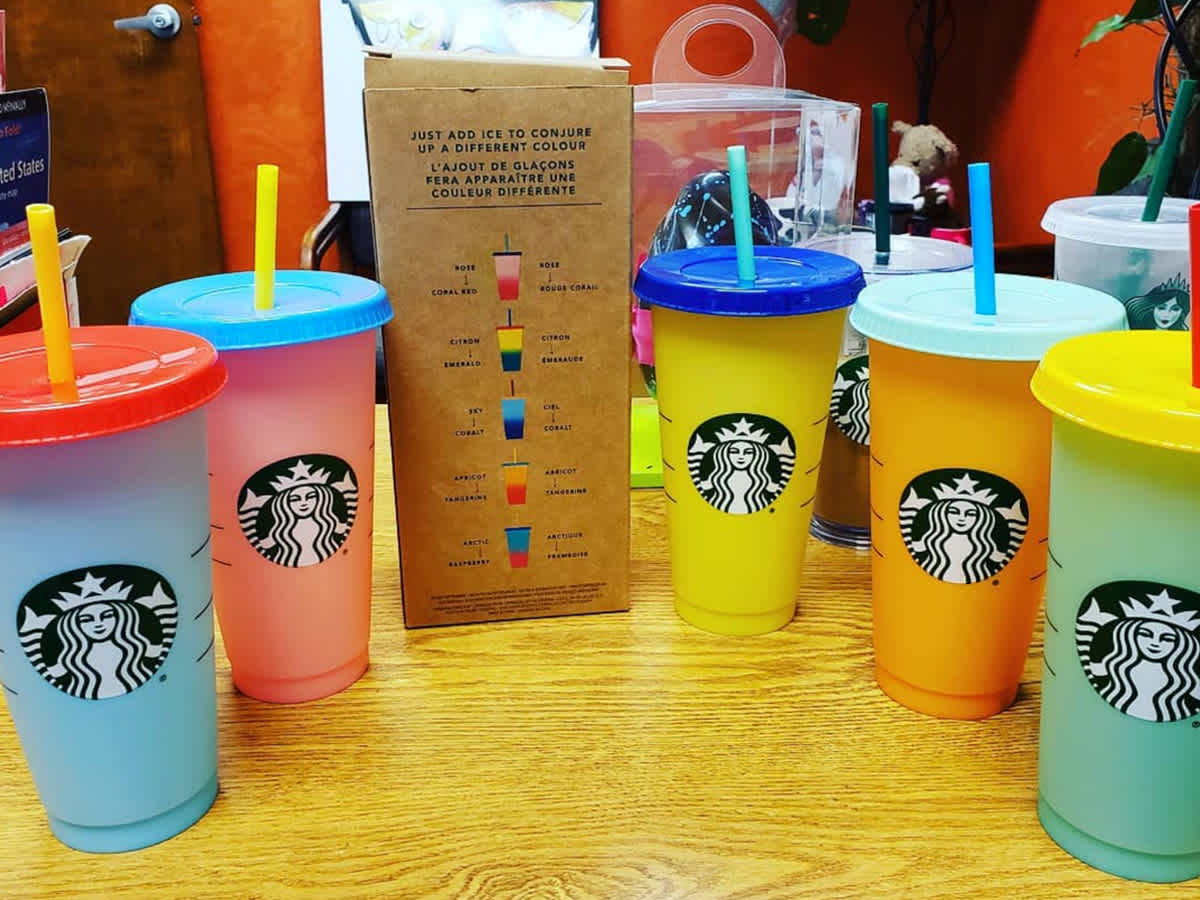 How much are starbucks reusable cold cups
