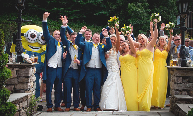 Couple Has Minions Themed Wedding Mom