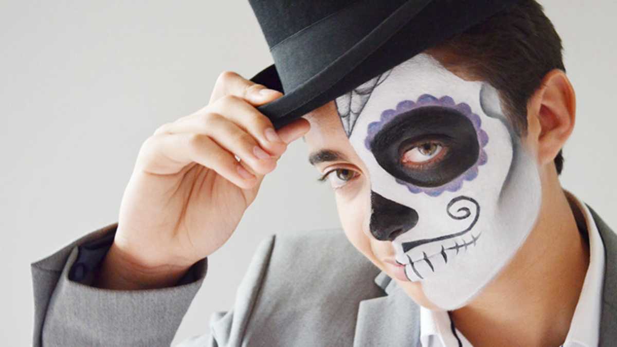 Day Of The Dead Face Painting Tutorial