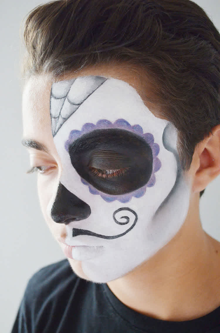 Day of Dead Face Painting For Boys | Mom.com