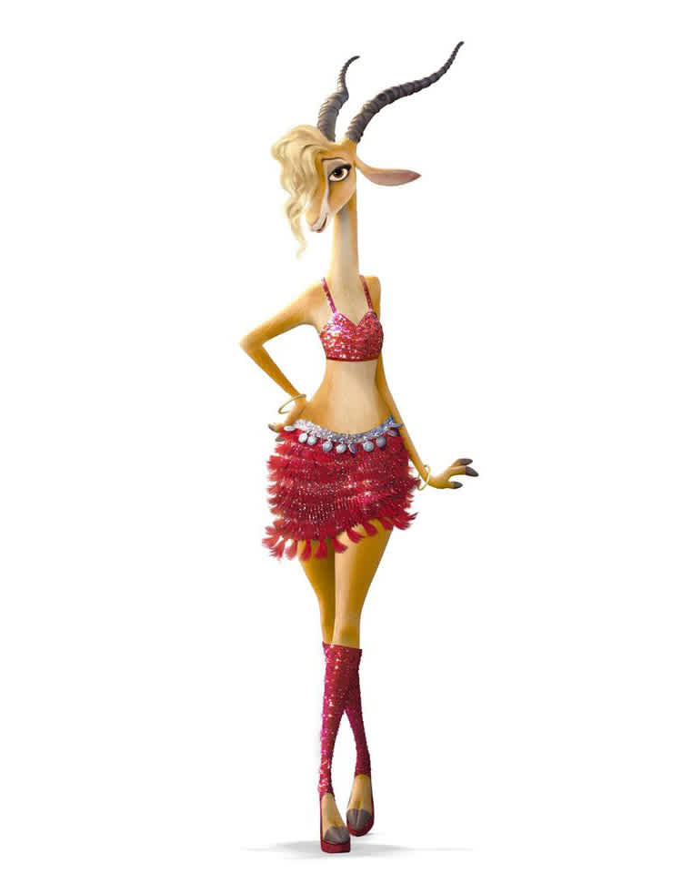 Shakira Lends Voice And Hips To Gazelle In Disney S Zootopia Mom Com