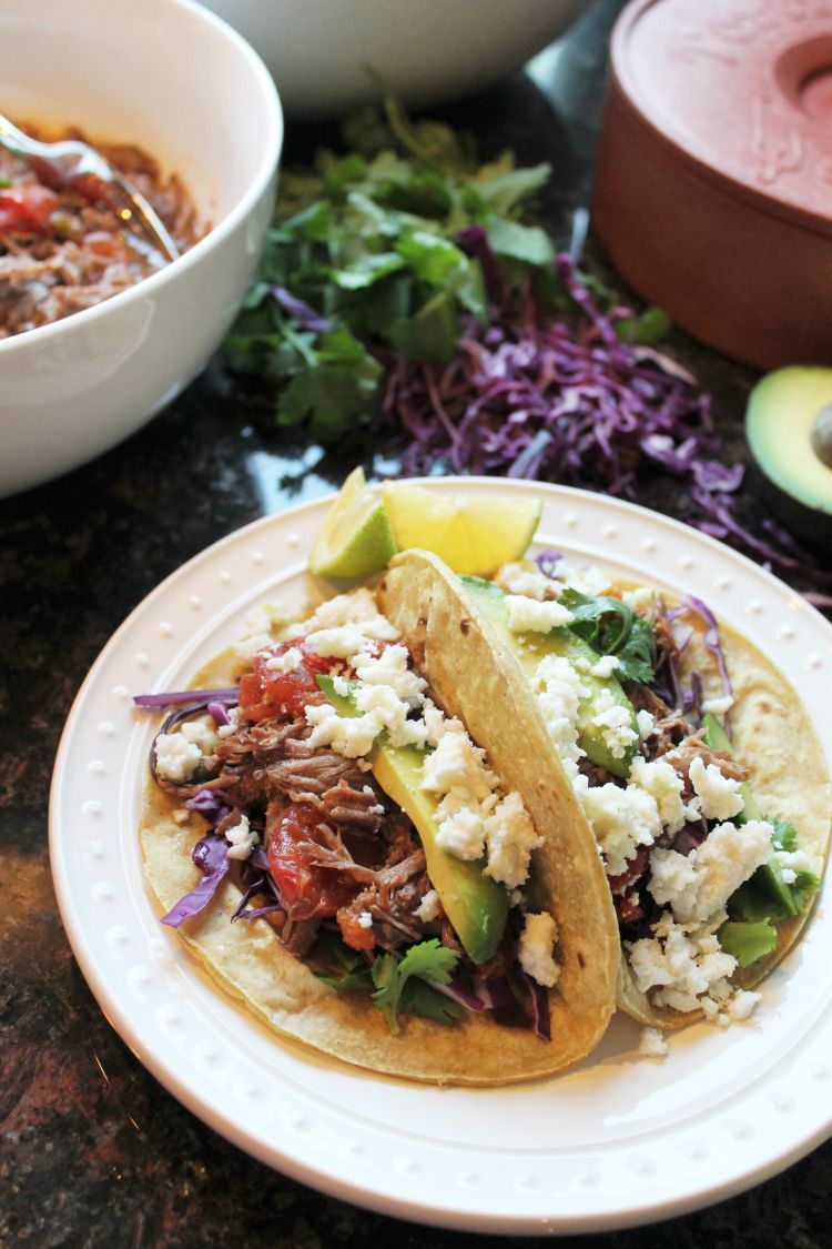 SlowCooker Chuck Roast Tacos