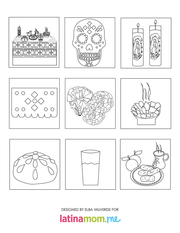 Day of The Dead Printable Stickers | Mom.com