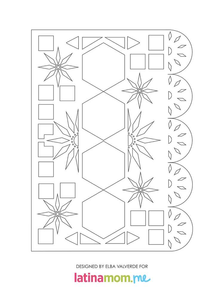 Printable Day Of The Dead Papel Picado Template Printable Templates