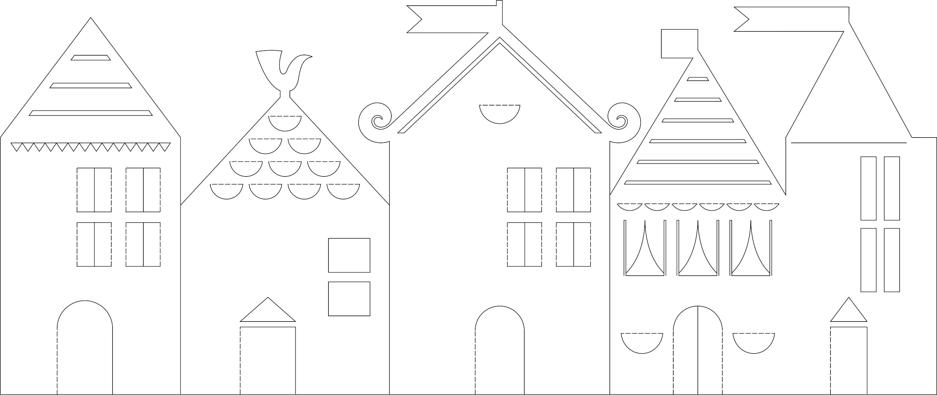 DIY Paper Tea Light Houses