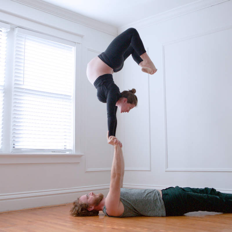 Mom Whose Pregnant Acroyoga Pictures Went Viral Shares All