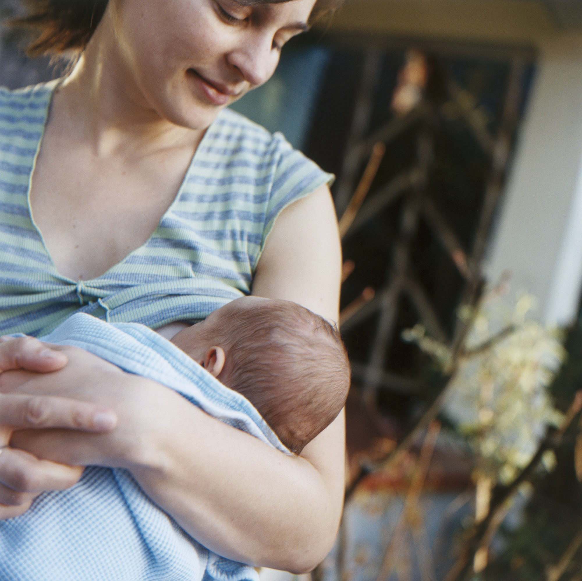 breast milk making newborn gassy