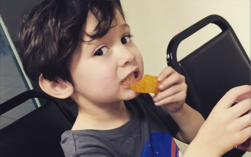 Why I Let My Kids Eat Potato Chips for Dinner