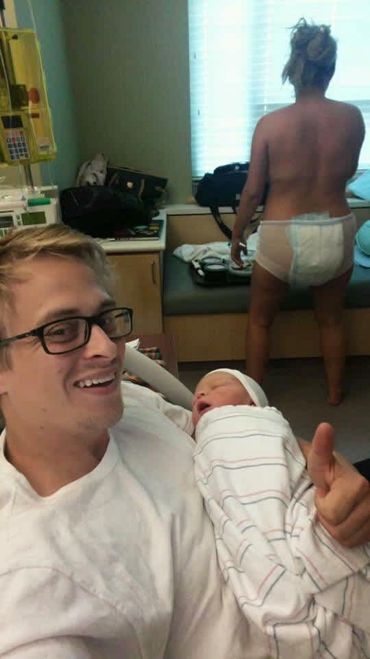 The Postpartum Underwear Photo That's Going Viral
