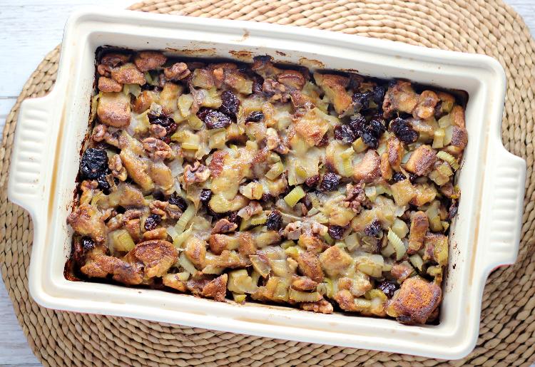 Apple, Walnut and Dried Cherry Stuffing