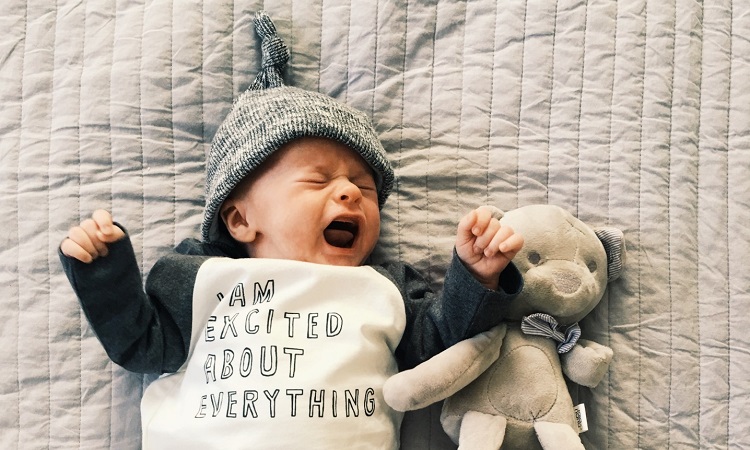 baby screaming for fun