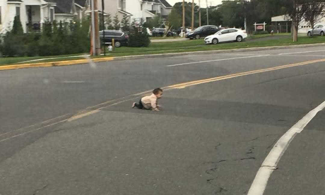 Baby Found Crawling In The Middle Of The Road Sparks Outrage Mom Com Baby Found Crawling In The Middle Of The Road Sparks Outrage Mom Com