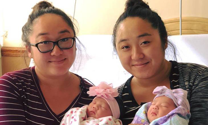 Identical Twins Welcome Rainbow Babies on Same Day After ...