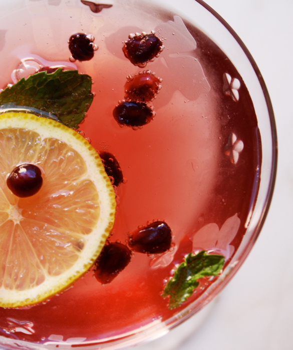 Pomegranate Cava Punch